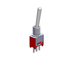 Mountain Switch 108-0048-EVX ສະຫນັບສະຫນູນ Toggle Switch SPDT ON-ON