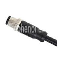 Amphenol LTW MSAS-05BMMM-SL8D10 ເສັ້ນສາຍເຊນເຊີ / ເສັ້ນສາຍເຄື່ອງຂັບ M12 ການເຊື່ອມຕໍ່ຮູບວົງມົນມາຕິກ, ລະຫັດ A, ເຫລັກ, 4A, 05 ກົງ, ຕົວເຊື່ອມຊາຍ, ຕົວຕິດຕໍ່ຊາຍ, ຕົວຕິດຕໍ່ຕົວຕົນ, ການດັດສະໜາມດ້ວຍການສະກັດກະດູກ, ຄວາມຍາວ 10000mm, IP68 / IP69K