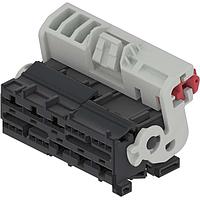 Aptiv 35509388 ຕົວເຊື່ອມ 18 ທາງ F 6.3 MCP MTS 0.64 ຕົວເຊື່ອມບໍ່ມີການປິດ