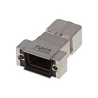 Molex / FCT 172704-0106 ຝາປົກກັນນ້ຳ Backshell 9P DSUB SHIELDED PLASTIC HOOD