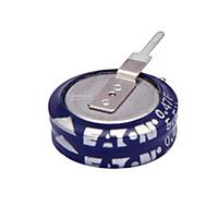 Eaton KR-5R5V104-R ເບີ້ງເງິນ Coin Cell .1F 5.5V EDLC Coin Cell VERT