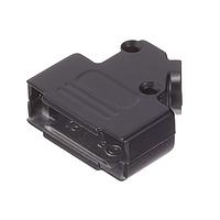 NorComp 971-015-040R011 ປົກປ້ອງການຕົກລົງ Strain Relief Backshell 15P 45 DEGRE DIECAST BLACK CHROMATE