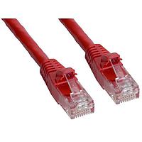 Amphenol Cables on Demand MP-64RJ45UNNR-009 Cat 6 CAT 6 ບໍ່ມີການປ້ອງກັນ, ແດງ, 9'