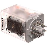 SIEMENS 3TX71121DB03C ປຸກ-ອິນ ເລເລຍ PLUG-IN RELAY, OCTAL, DPDT, 10A, 12VDC
