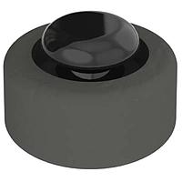 Essentra Components FF-008-P4X8B ຕົວຍືດດັນປຸ່ມ, ຕົວຍືດຕິດຕັ້ງ, ສີດຳ, .114 ໃນ-.157 ໃນ ການຢືດ