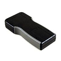Hammond Manufacturing 1553TTBKBAT "T" ກ້ອງ, ປະຕູແບດເຕີຣີ FR ABS/2AA Batt.Door 6.5x3.15x1.1" ສີດຳ