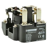 Square D 8501CO22V36 ຣີເລຍມມາດຕະຖານ 220VDC 4AMP ປະເພດ C + ຕົວເລືອກ