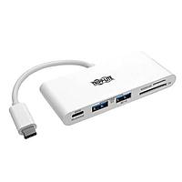Tripp Lite U460-002-2AM-C Hubs 2Port USB-C-USB-AHub ອ່ານ MicroSD&SD/MMC