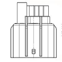 Yazaki 7286123830 ຕົວເຊື່ອມ CONN 14P RS BLK