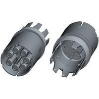 AMP Connectors - TE Connectivity 1-293656-3 ຕໍ່ຕໍ່ໄຟ NECTOR M SKT HSG FREE HANGING CODE C
