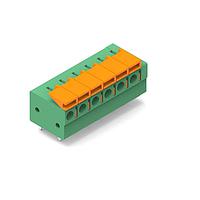 Wurth Elektronik 691401710006B ບລັອກຂໍ້ຕໍ່ຄົງທີ່ WR-TBL 7.5mmPitch 6P ບໍ່ມີສະກຣູ