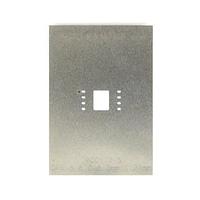 Chip Quik IPC0172-S ປຸ່ມຊ່ອງແລະຕົວແປງ DFN-8/MLP-8 ແບບສແຕນເລດສຕີນ Stencil