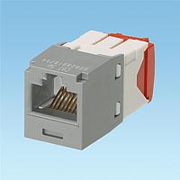 Panduit CJ5E88TGIG-C ໂມດູນ UTP Mini-Com, Cat 5e, UTP, 8 ຕຳແໜ່ງ 8 ສາຍ