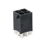 Molex 46207-1104 Power Mini-Fit Jr LCP Vert . Hdr NoPeg 4Ckt Tin