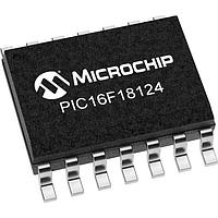 Microchip Technology PIC16F18124-E/SL ມາຄຣອຄຄອນເຕີ 7KB Flash, 512B RAM, 128B EEPROM, 12b Diff. ADCC, 2x16-bit dual PWM