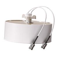 HUBER+SUHNER 1399.17.0229 ເຄື່ອງຮັບສຽງພາຍໃນອາຄານ ອອມນິດາເດັຊັນນອນມັຕິບແນດ 0.7-3.8 GHz, 2x2 MIMO, 2 ຫາ 7 dBi, ສໍາລັບການຄຸມຄອງໃນອາຄານ/DAS; 2 x Pigtail ມີ N (f)