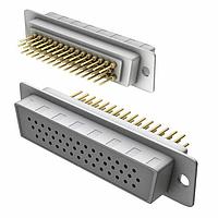 NorComp 780-M44-213R001 ຂໍ້ມູນສູງ D-Sub Connectors IP67 Female High Density D-Sub 44 Pin Straight Dip Solder