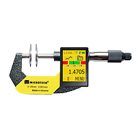 MICROTECH 110781008 ເຄື່ອງມວນມາດຕະຖານດິສຄ໌ຄອມພິວເຕີໄມໂຄເມຕເຣີ (75-100mm/ 3-4”)