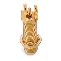 Wurth Elektronik 60312042114504 ຕູ້ເຊື່ອມ PCB WR-SMA STRAIGHT JACK PCB THT RM BULKHEAD