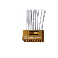 HUBER+SUHNER MF53/2x8A_21MXP/152 ການປະກອບສາຍ RF Multicoax, 2x8, MXP jack(f), Self-Loopback