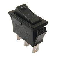 E-Switch R4ABLKBLKEFO ສະຫນັບສະຫນູນ Rocker