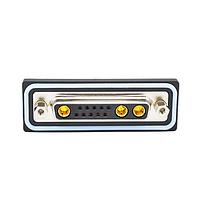 NorComp CDFV13W3213L211 ຕົວເຊື່ອມຕໍ່ Mixed Contact D-Sub 13W3 ແບບຕັ້ງຕົວ soldr F FL 4-40 int thrd 20 Amp