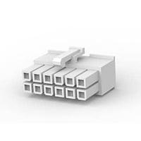 AMP Connectors - TE Connectivity 1-1586765-2 ຮູງຮັບ Receptacle 12P RCPT DUAL F/H GLOW WIRE