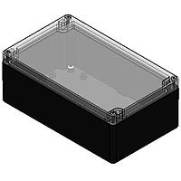 Serpac RB85P12G24C NEMA/IP ອັດຕາການປ້ອງກັນ N4/IP67 ສີເທົາ/ແຈ້ງ POLY 7.87 x 4.72 x 3.54"
