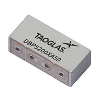 Taoglas DBP.5200.X.A.50 ຕອນກັນຄວາມຖືກຂອງສະຕິກກະຕຸ້ນ Bandpass Dielectric Band Pass Filter ສຳລັບ 5200MHz 8.6*3.9*2.85mm, Bandwidth 100MHz