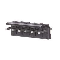 AMP Connectors - TE Connectivity 5-1123723-6 ຊຣວດ 3.96 EP HDR ASSY 6P(ສີດຳ)