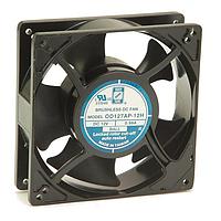 Orion Fans OD127AP-12LTS ພັງລົມ DC Axial, 127x127x38.5mm, 12VDC, 86CFM, ບູລິການ Sleeve, ເຕີມິນານ