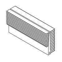 Apex Microtechnology HS32 ຮີດຊິນກ໌ Heat Sinks Heatsink, SIP, Single In Line Pkg