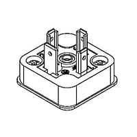 Molex 1210130199 ຕົວເຊື່ອມຕໍ່ຮູບວົງມົນ DIN mPm DIN Base Form A B28 Base 2Pole GND