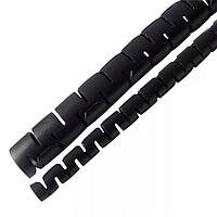 Essentra Components SHR-32-PPB ຜ້າຫຼຸດສະບັບ Slit Harness Wrap.Black.32MM Max. 1 EA=15 Mtr