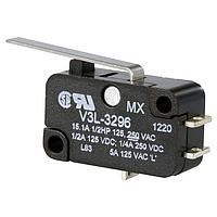 Honeywell V3L-3296 ມາງສະວິດຊ໌ SPDT 15.1A 125VAC ແລວເລີດຕົວເລັງ