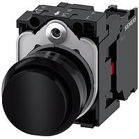 SIEMENS A6X30141541 ສະຫຼຸບສະຫຼຸບມາດຕະຖານ ປຸ່ມກົດ. ສີດຳ