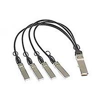 Molex 100345-1201 ເຄັບເຕີເນັດ / ເຄັບເຄືອຂ່າຍ zQSFP+ ເປັນ 4zSFP+ 25G CBL 2m LGTH 30AWG