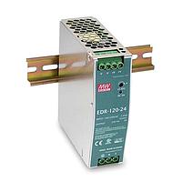 MEAN WELL EDR-120-24 ເຊັດຊິ້ງ ສະພາບ 120W 24V 5A EN55022 ລະດັບ A