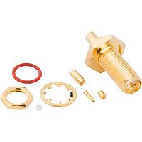Amphenol RF 901-10800 ຕົວເຊື່ອມ RPSMA ST CBL-JCK BHD CRM IP67
