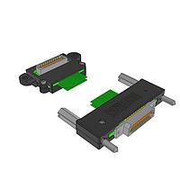 Samtec HQDP-020-06.00-TTL-TEU-5-B ສາຍສະແກນ Twinax Ribbon 0.50 mm Q Pairs Twinax Cable Assemblies