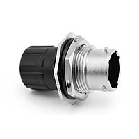 Amphenol SINE Systems RT00164PNH03 ຕົວເຊື່ອມມົວມົນມາດຕະຖານຮູບວົງກົມຕິດຜັງ, ຂາຍມີຢາງຊິໂລຄອນ