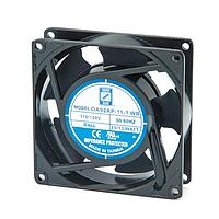 Orion Fans OA92AP-11-3TB ພັງລົມ Axial, 92x92x25mm, 115VAC, 22CFM, 6W, 19dBA, 1900RPM, Ball, Lead Wires