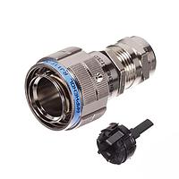 Amphenol Socapex RJ11FTVX6MN ປຸ່ມຕໍ່ສາຍຮູບວົງກົມ RJ 11TVFieldPlugNick ມີກະບອກເຫຼັ້ມເຫລືອງ