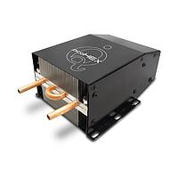 Advanced Thermal Solutions ATS-PHEX-101 ຕົວແປປ່ຽນຄວາມຮ້ອນນ້ຳເປັນອາກາດ ມີພັນ 2 ອັນ 12VDC, ທູບເປັນຄຳ, ນ້ຳເປັນອາກາດ, 138x92x64mm (ຍxກxສ)