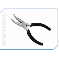 Crossman 95-411 Miniature Bent Nose Pliers ( 5 inch )