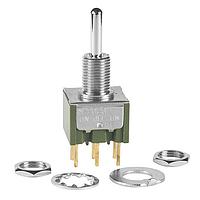NKK Switches M2023SS1G03 ມິນິເຈີ ໂຕແກລ DPDT ON-OFF-ON