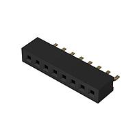 GCT (Global Connector Technology) BC075-04-A-L-D ປຸ່ມຊ່ອງ 4w, 1.0mm Pitch Socket, ແນວດຽວ, ແນວຮອງ, ທູບ