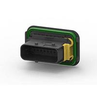 AMP Connectors - TE Connectivity 1-1564526-1 ທາບ ເຮາຊິ້ງ 18POS, TAB 1.6X0.6, TAB HSG, ASSY