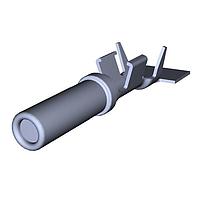 AMP Connectors - TE Connectivity 1062-12-0144 (Loose Piece) Contact SZ 12 STAMP CONT SKT ຊິ້ນແຍກ