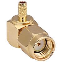 Linx Technologies - TE Connectivity CONREVSMA012-G ຕົວເຊື່ອມ RPSMA ຜູ້ຊາຍ RAng Cbl End Crimp - RG-174